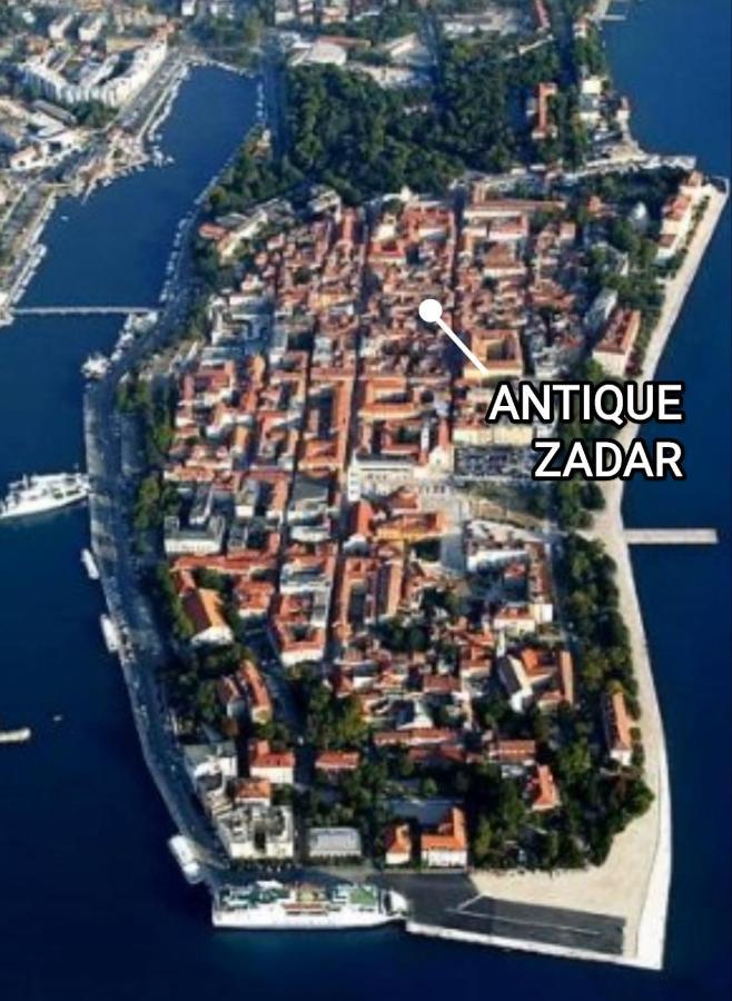 Apartment Antique Zadar - City Center Eksteriør bilde